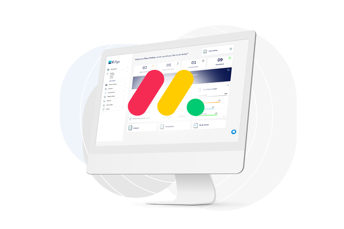 Better Document Control with eSign and monday