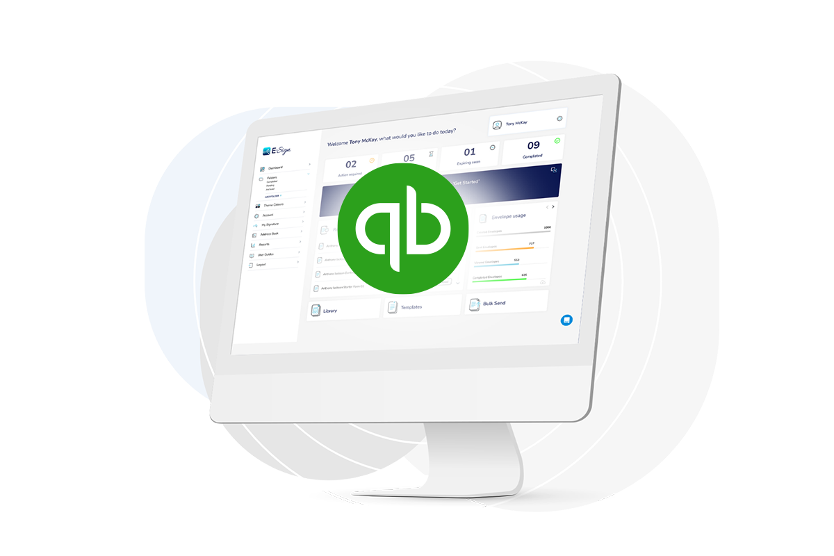 eSign and QuickBooks Increases Efficiency