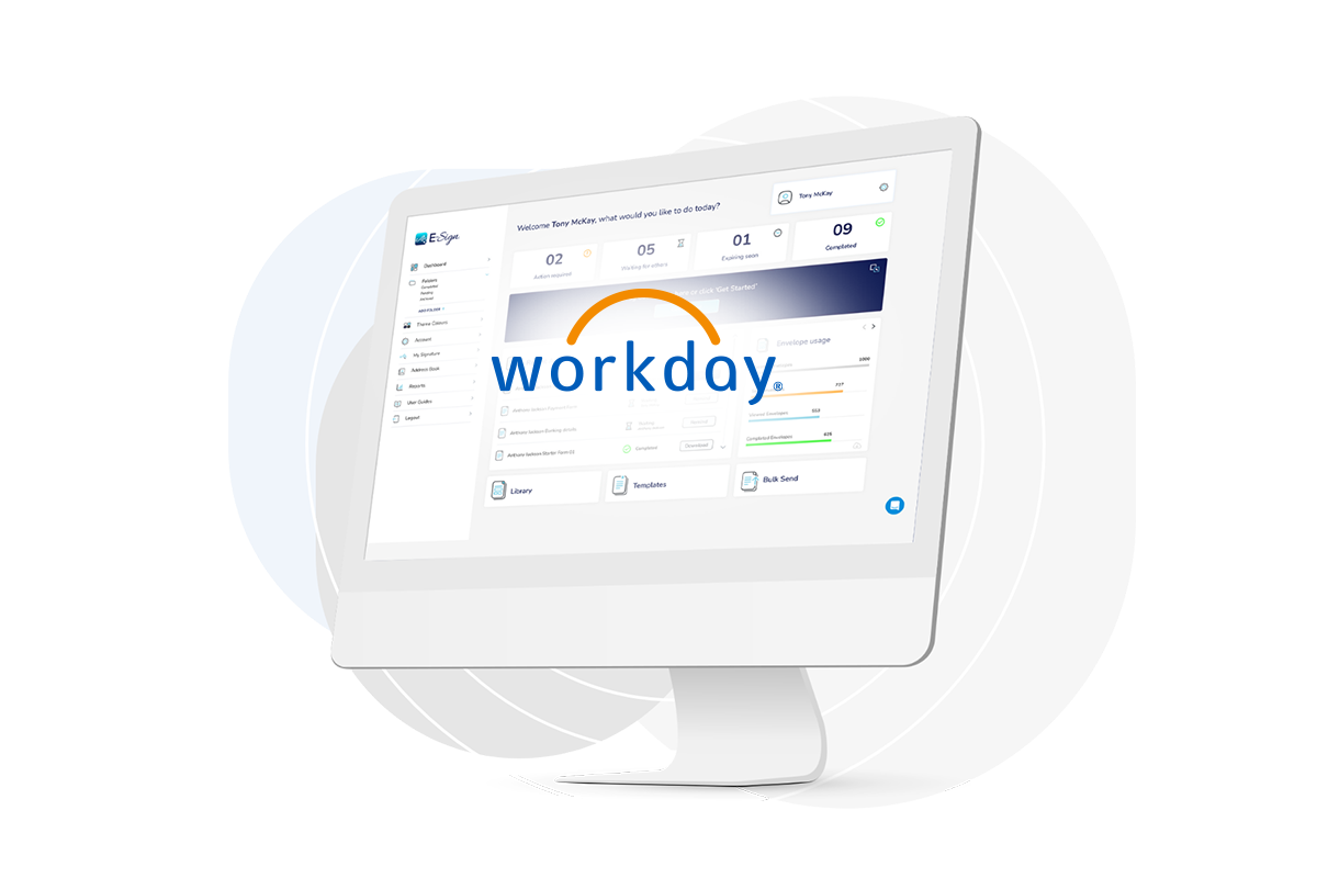 Protect Data with eSign For Workday